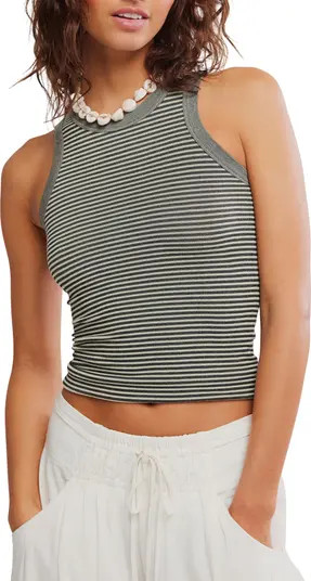 So Soft Stripe Racerback Crop Tank | Nordstrom