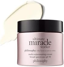 philosophy ultimate miracle worker multi-rejuvenating face moisturizer cream + spf 30 - with enca... | Amazon (US)
