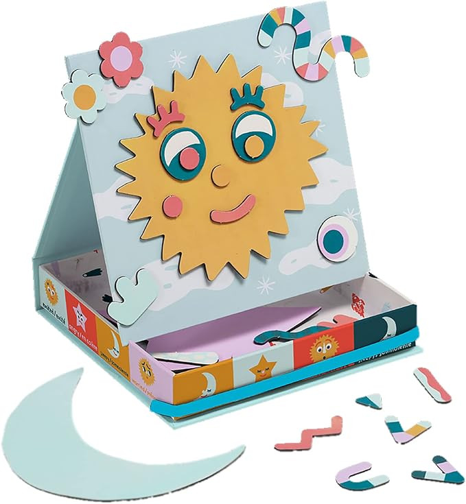 Manhattan Toy On-The-Go Making Faces 44-Piece Magnetic Travel Activity Toy for Kids 3 Years and U... | Amazon (US)