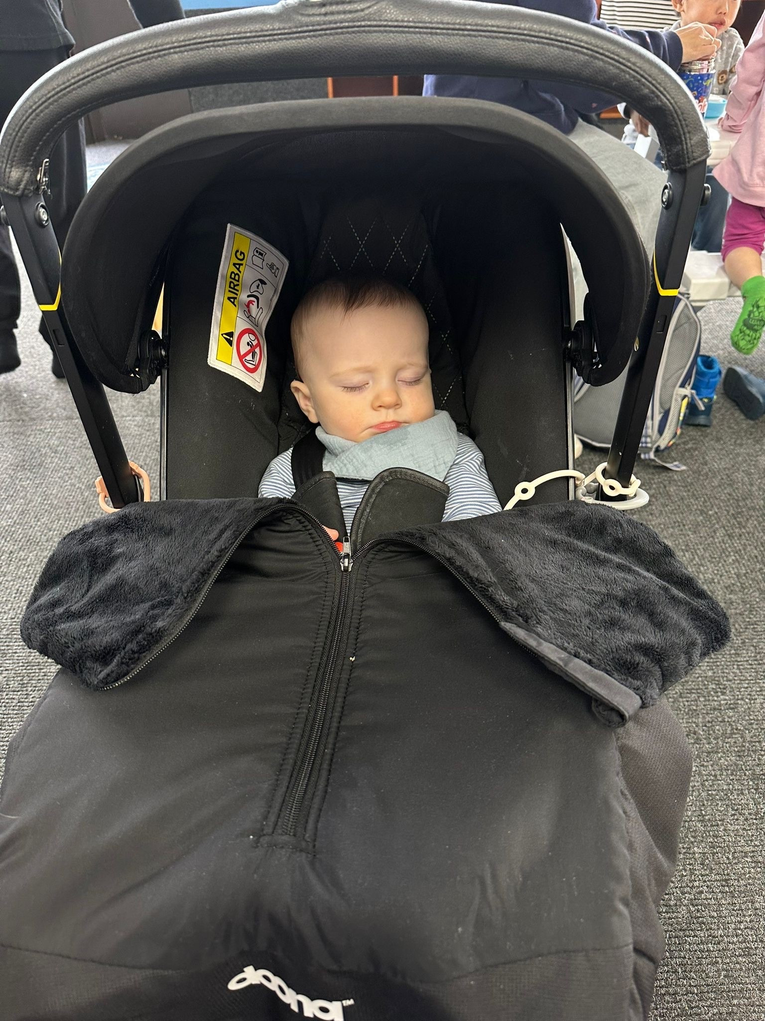 It is officially Doona footmuff season! 