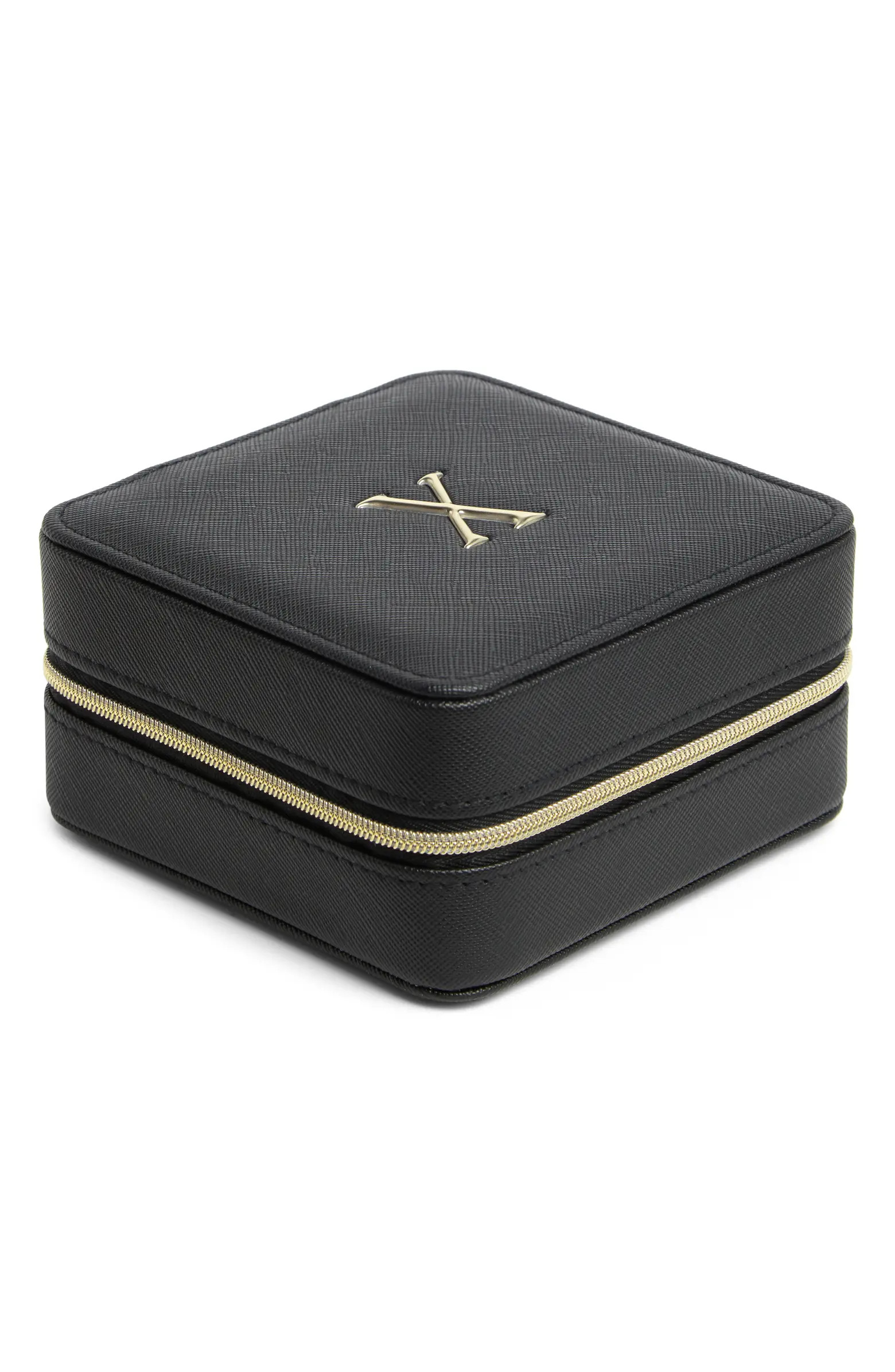 Initial Square Zip Travel Case | Nordstrom