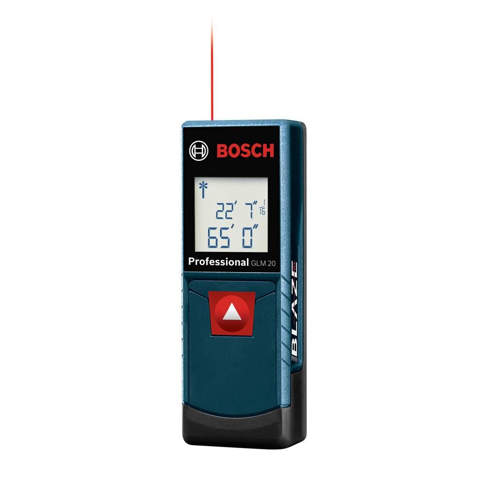 Bosch BLAZE 165 ft. Laser Distance Measurer with Bluetooth and Full Color Display-GLM 50 CX - The... | The Home Depot