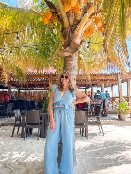 What I wore in Mexico for our spring break trip, anniversary trip ❤️ island style 

Vacation outfits. Resort wear. Summer outfit. Spring outfit. Two piece outfit. Outfit set. Beach outfit

#LTKtravel #LTKSeasonal #LTKFind
