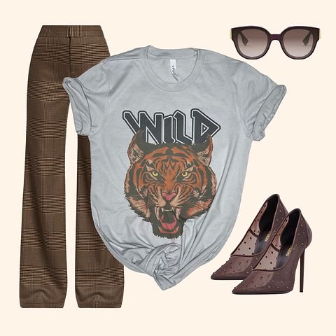 Wild T-shirt (Vintage Feel) | Sassy Queen