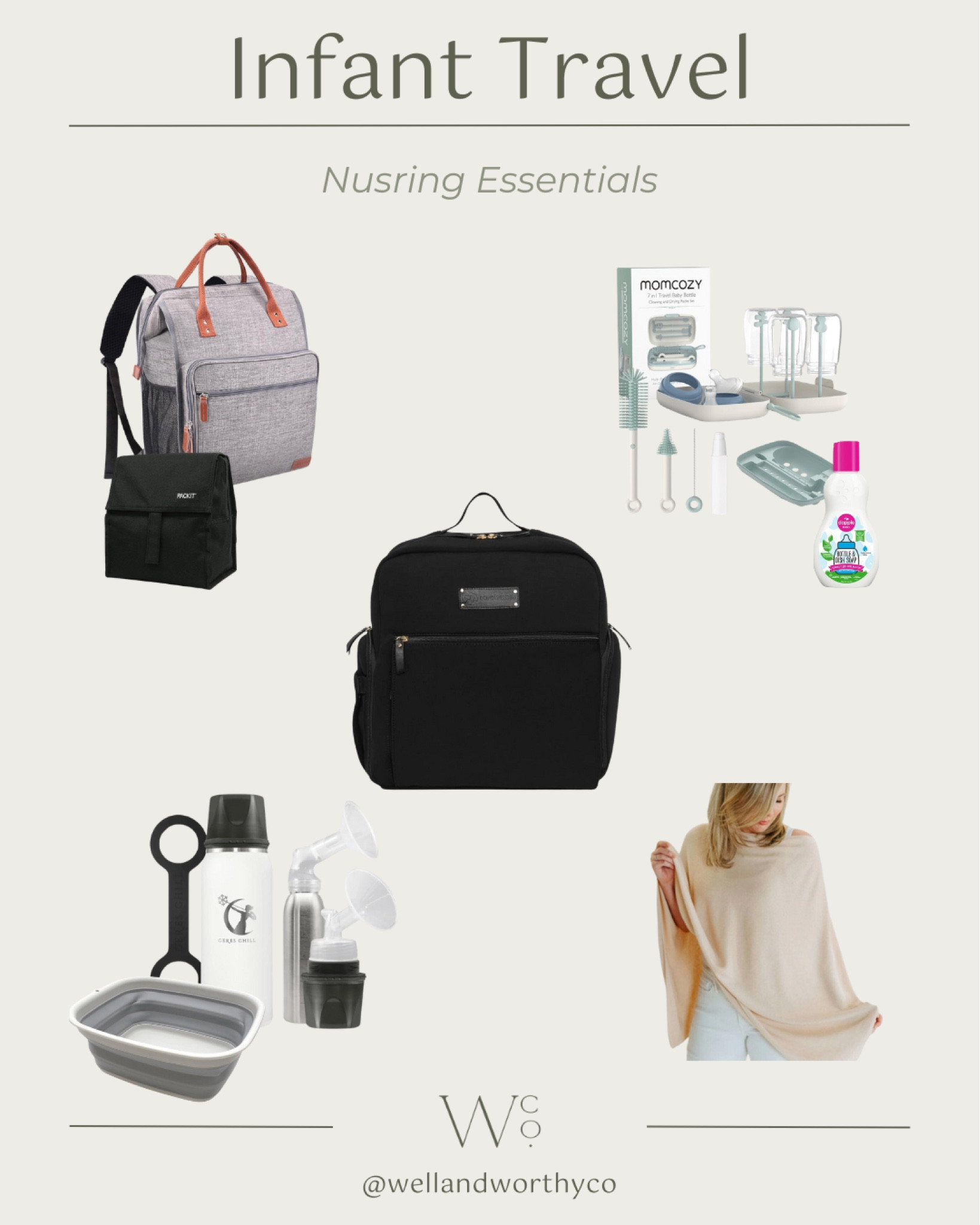Nursing essentials for travel and TSA approved milk storage! Use code WELLANDWORTHYCO for 15% off Ceres Chill milk storage and travel system! 

#LTKBump #LTKFamily #LTKBaby