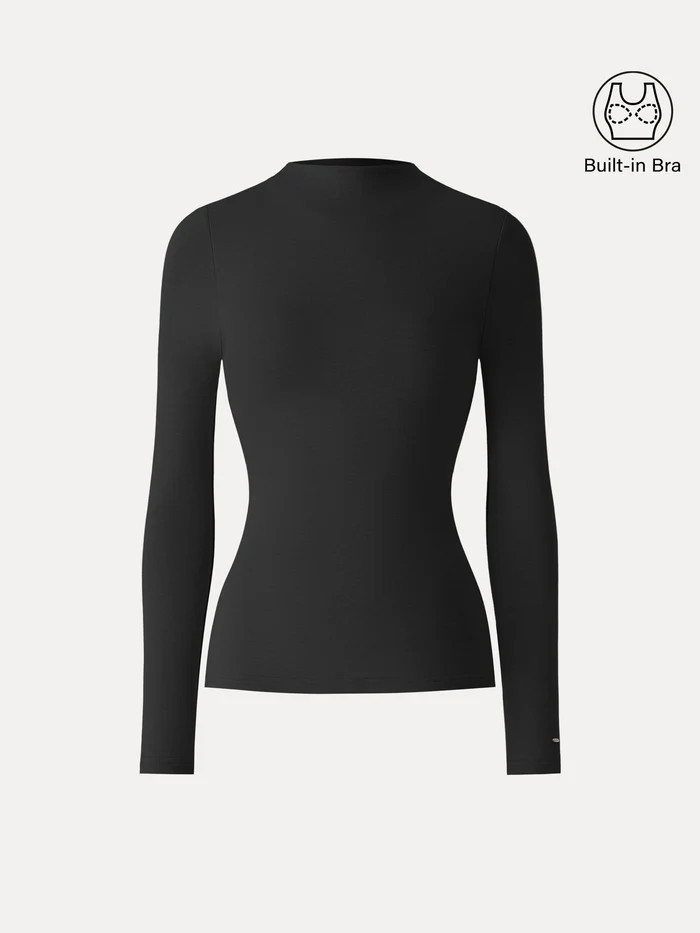 ProWarm Mockneck Long Sleeve Brami | OGLmove