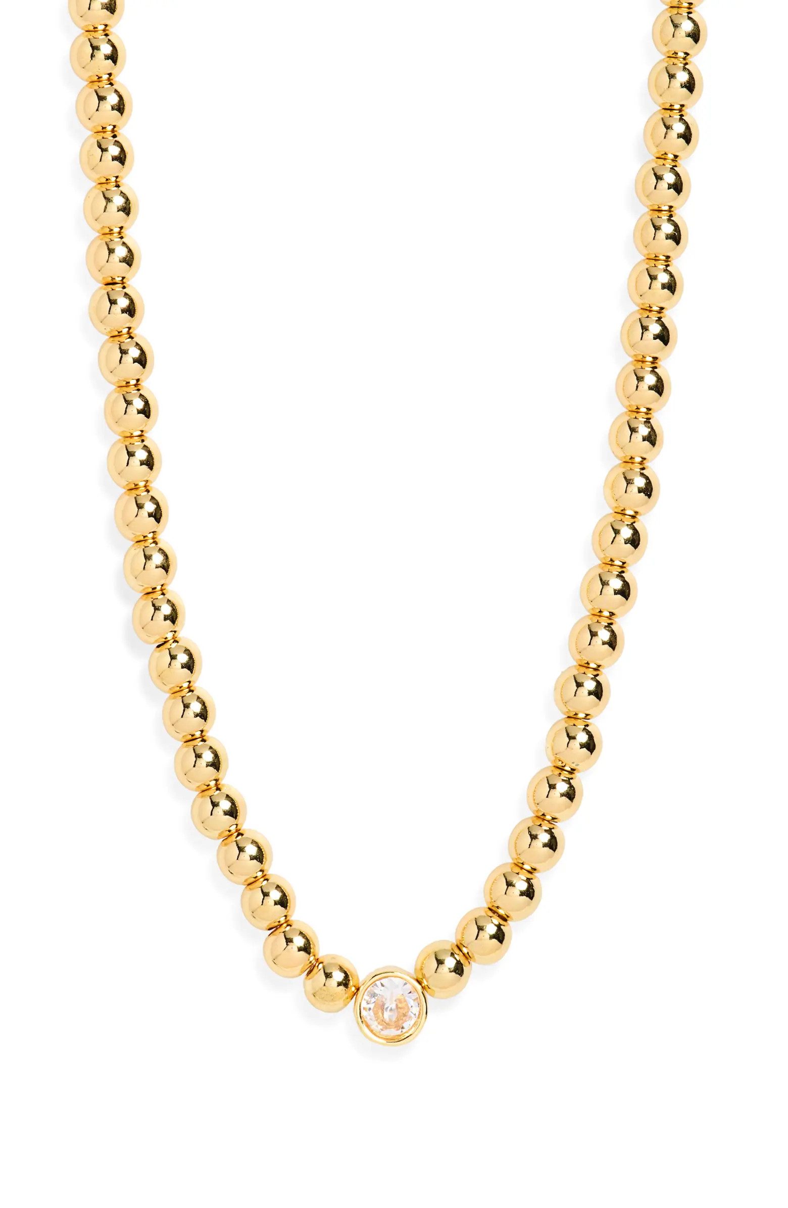 BaubleBar Pisa Cubic Zirconia Beaded Necklace | Nordstromrack | Nordstrom Rack