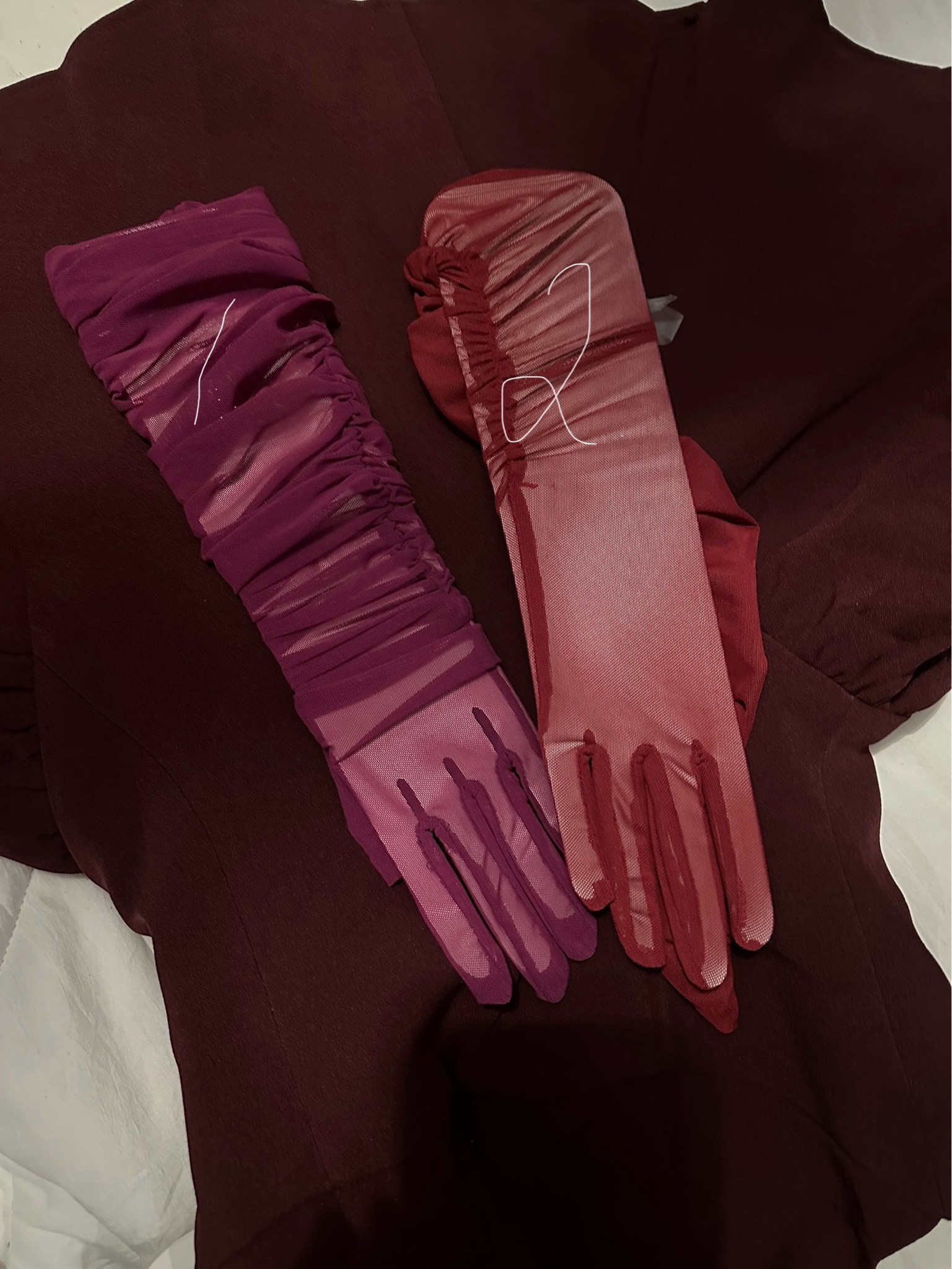 Hazhlko Women's Super Long Stretchy Ruched Mesh Tulle Sheer Gloves Costume Opera Party 1920's Dance Gloves

#LTKParties #LTKWedding #LTKMostLoved