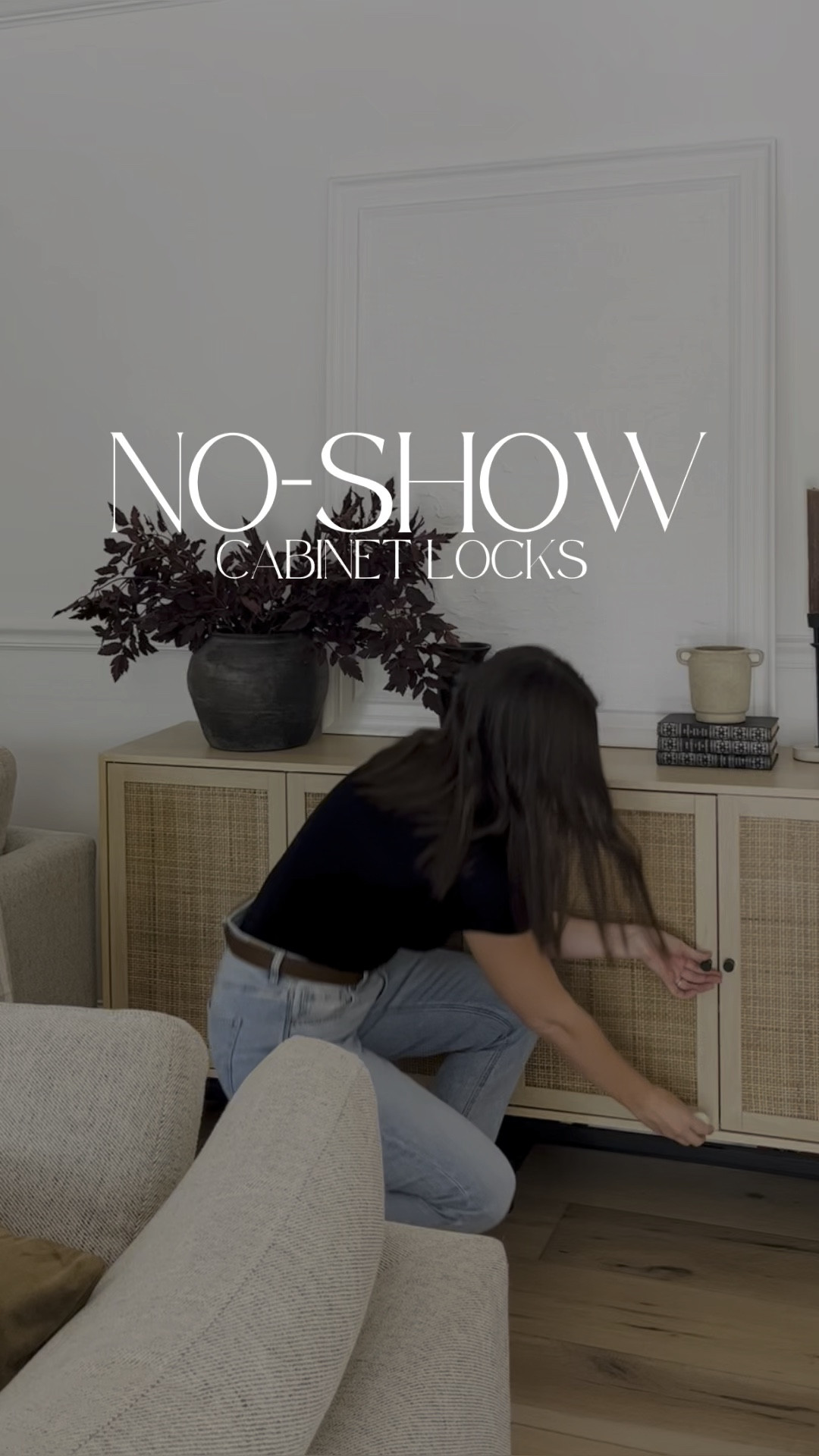 Love these no-show cabinet locks! We use them for our kitchen cabinets too for easy baby-proofing!

#LTKhome #LTKbaby #LTKfamily