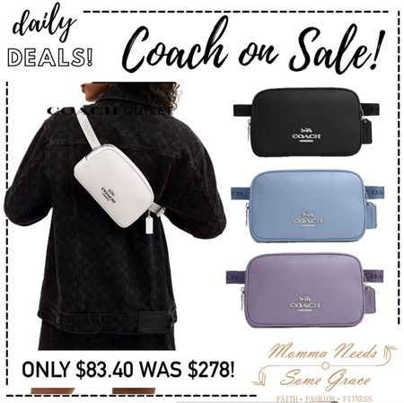 Coach belt bags on sale for under $100!

Some colors are selling fast!

#LTKSeasonal #LTKSaleAlert #LTKItBag