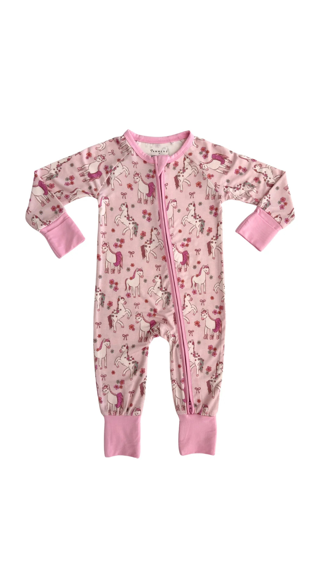 Ballerina Pony Zipper Romper Jammers x Karissa Abbott | In My Jammers