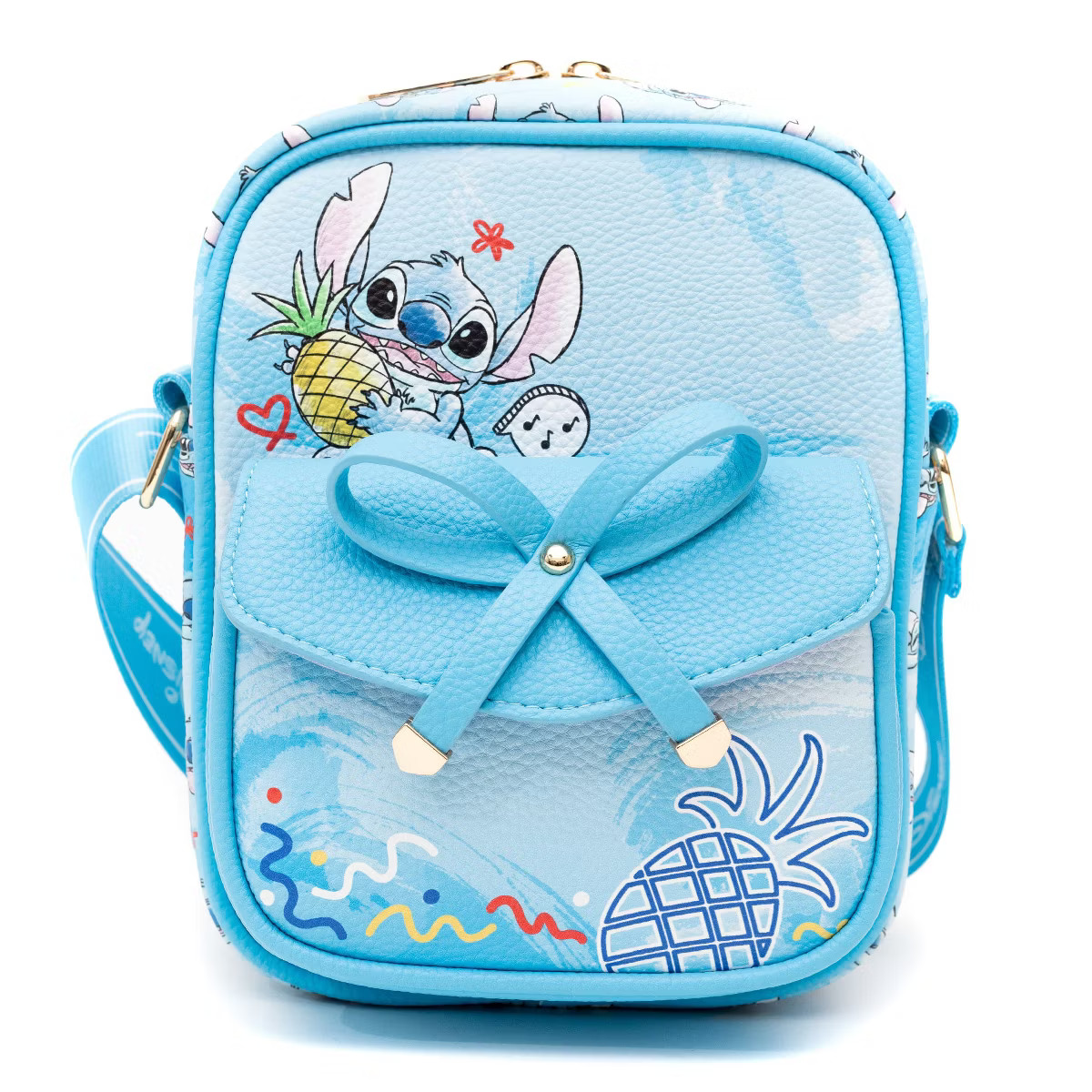 WondaPop Disney Lilo and Stitch Luxe 8" Crossbody Bag | Target