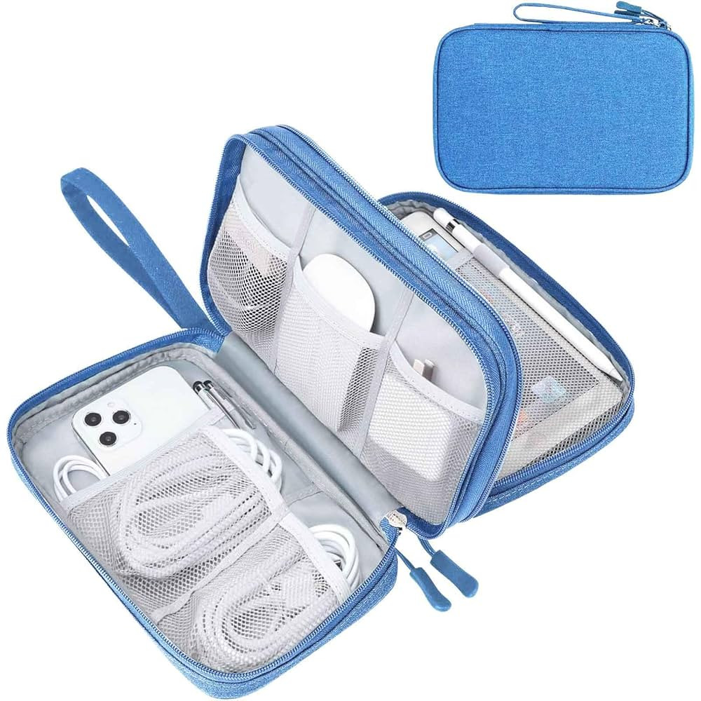 FYY Electronic Organizer, Large Travel Cable Organizer Bag Pouch Electronic Accessories Carry Cas... | Amazon (US)