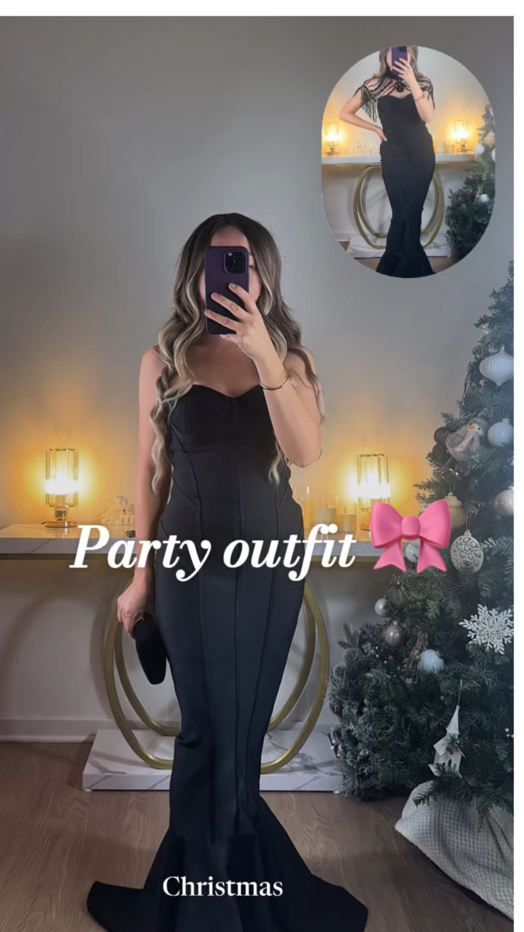 ✨Perfect Black dress ✨🎀 My size S . 

#LTKSeasonal #LTKHoliday #LTKStyleTip