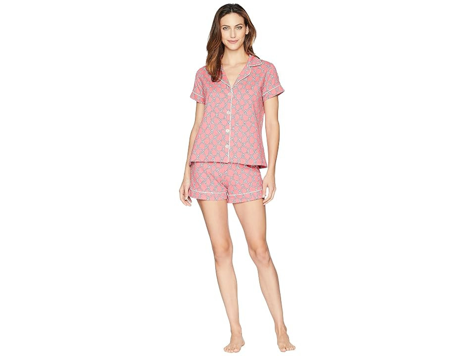 BedHead Coral Rope Short Sleeve Shorts Pajama Set (Seaside Knot) Women's Pajama Sets | Zappos