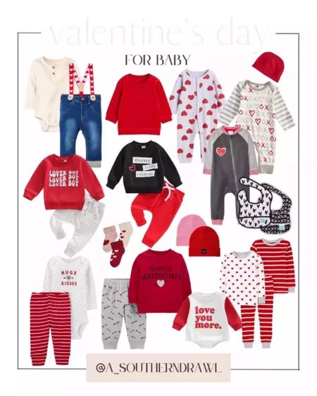 Valentine’s Day - Valentine’s Day outfits for baby - baby and toddler vday outfits - Amazon for baby - Amazon valentines - target valentines

#LTKbaby #LTKSeasonal #LTKkids