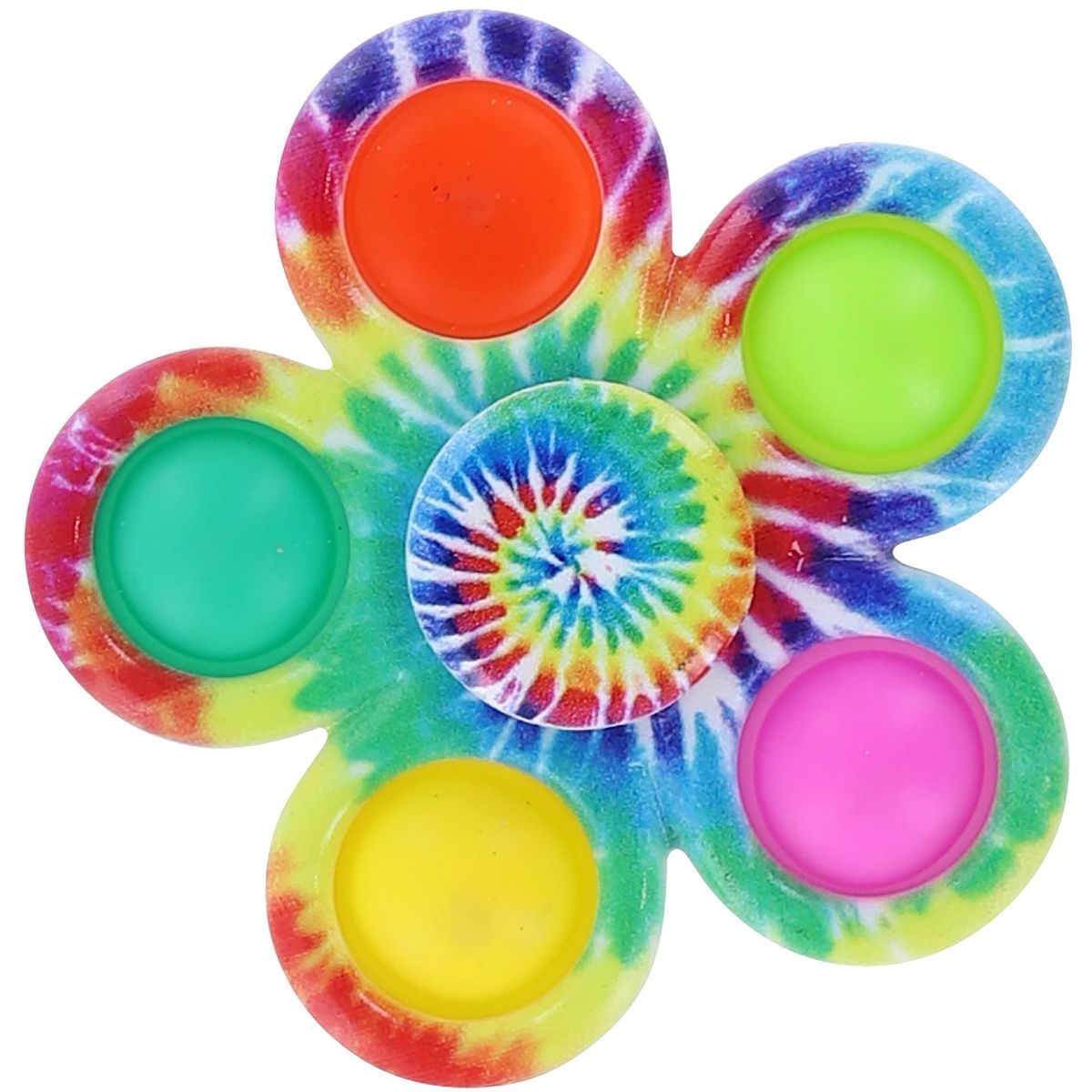 Toynk Pop Fidget Toy Spinner 5-Button Rainbow Bubble Popping Game | Target