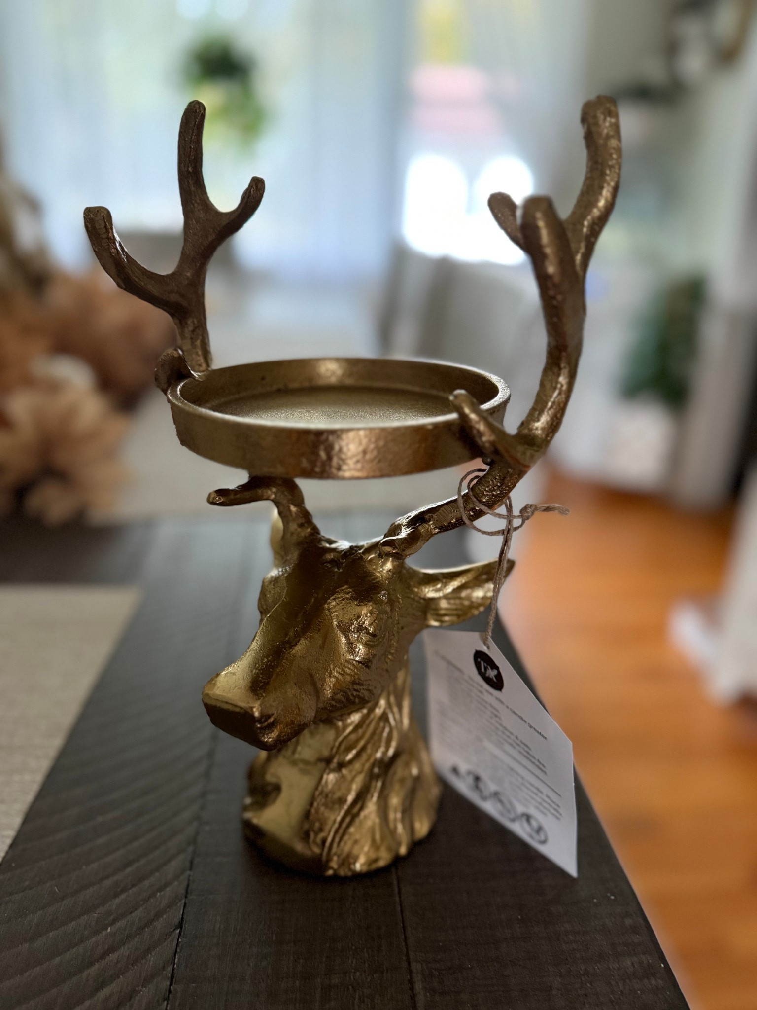 Reindeer candle holder 

#LTKHome #LTKSeasonal