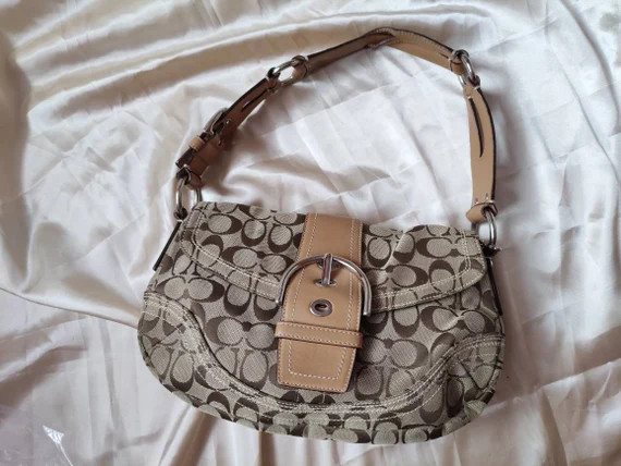 Y2K Coach Baguette Bag Purse shoulder bag Handbag monogram | Etsy (US)