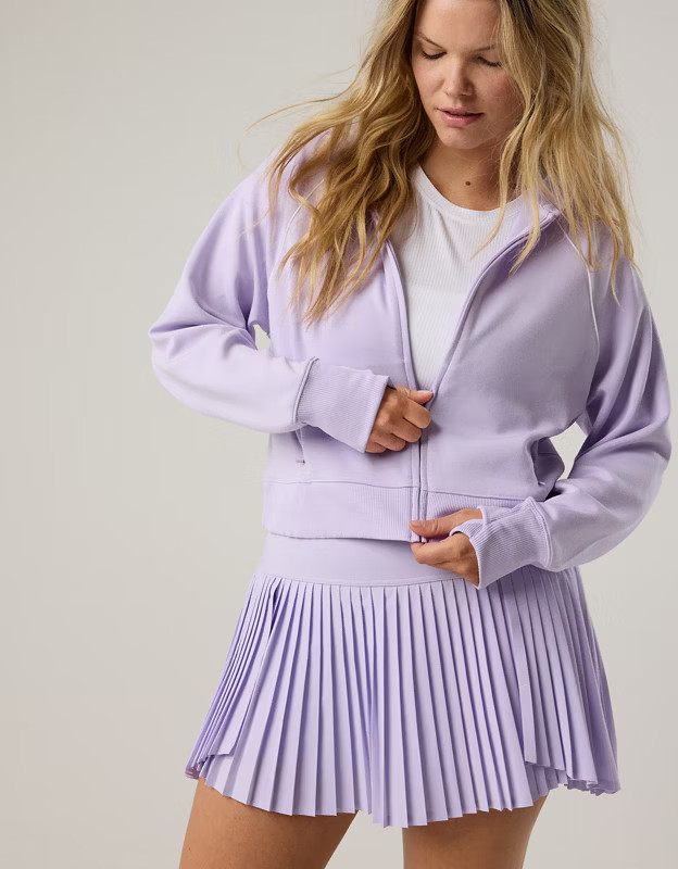 OFFLINE By Aerie ChillUp Full Zip Sweatshirt | Aerie