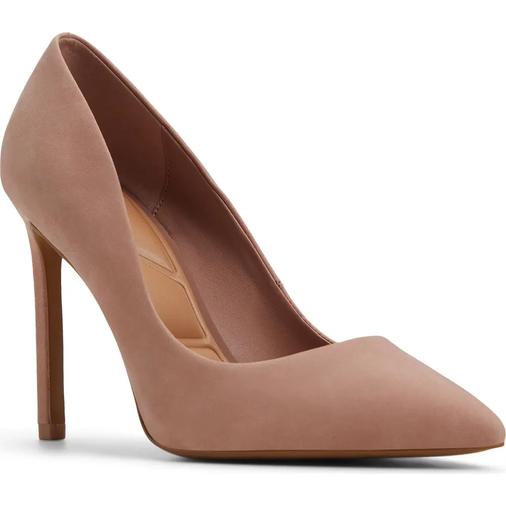 ALDO Lala Pointed Toe Pump in Other Medium Beige at Nordstrom, Size 7 | Nordstrom