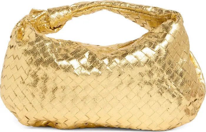 URBAN EXPRESSIONS HANDBAGS Woven Metallic Hobo Bag | Nordstromrack | Nordstrom Rack