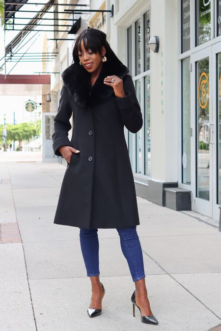 Winter Coats
Some are currently on sale. 
My coat has button closures on the front, side pockets and a faux fur collar. Wearing a size 6 small. 

Holiday Outfit, Christmas Outfits, Gifts for Her, Coats, 

#LTKStyleTip #LTKSeasonal #LTKOver40 

#LTKtravel #LTKsalealert #LTKGiftGuide