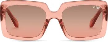 Quay Australia Total Vibe 47mm Square Sunglasses | Nordstrom | Nordstrom