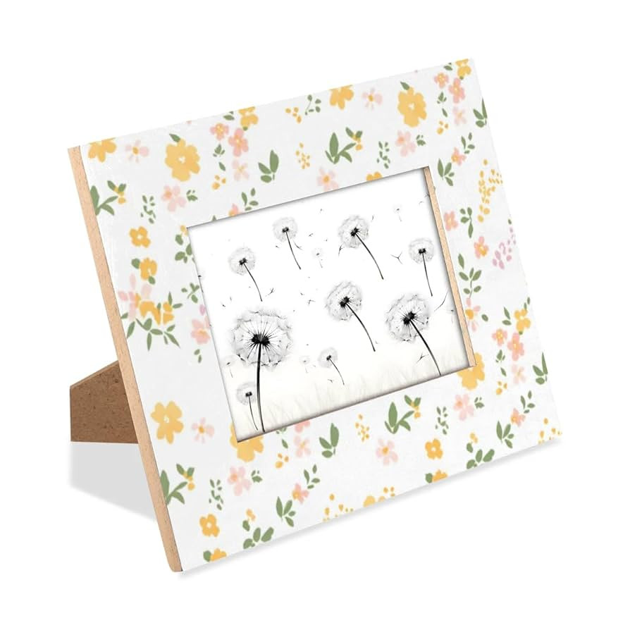 4x6 Picture Frame Wildfloral 4x6 Photo Frame Horizontal Photo Frame for Wall Mounting or Horizont... | Amazon (US)