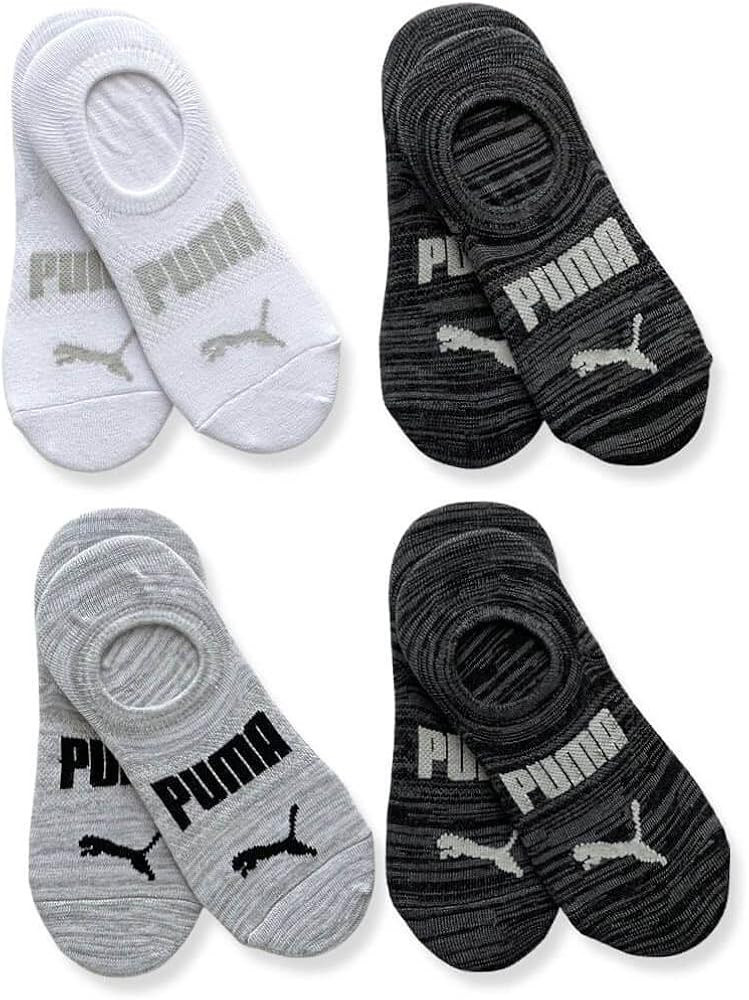 PUMA Women's No Show Sneaker Socks 8 Pack | Amazon (US)