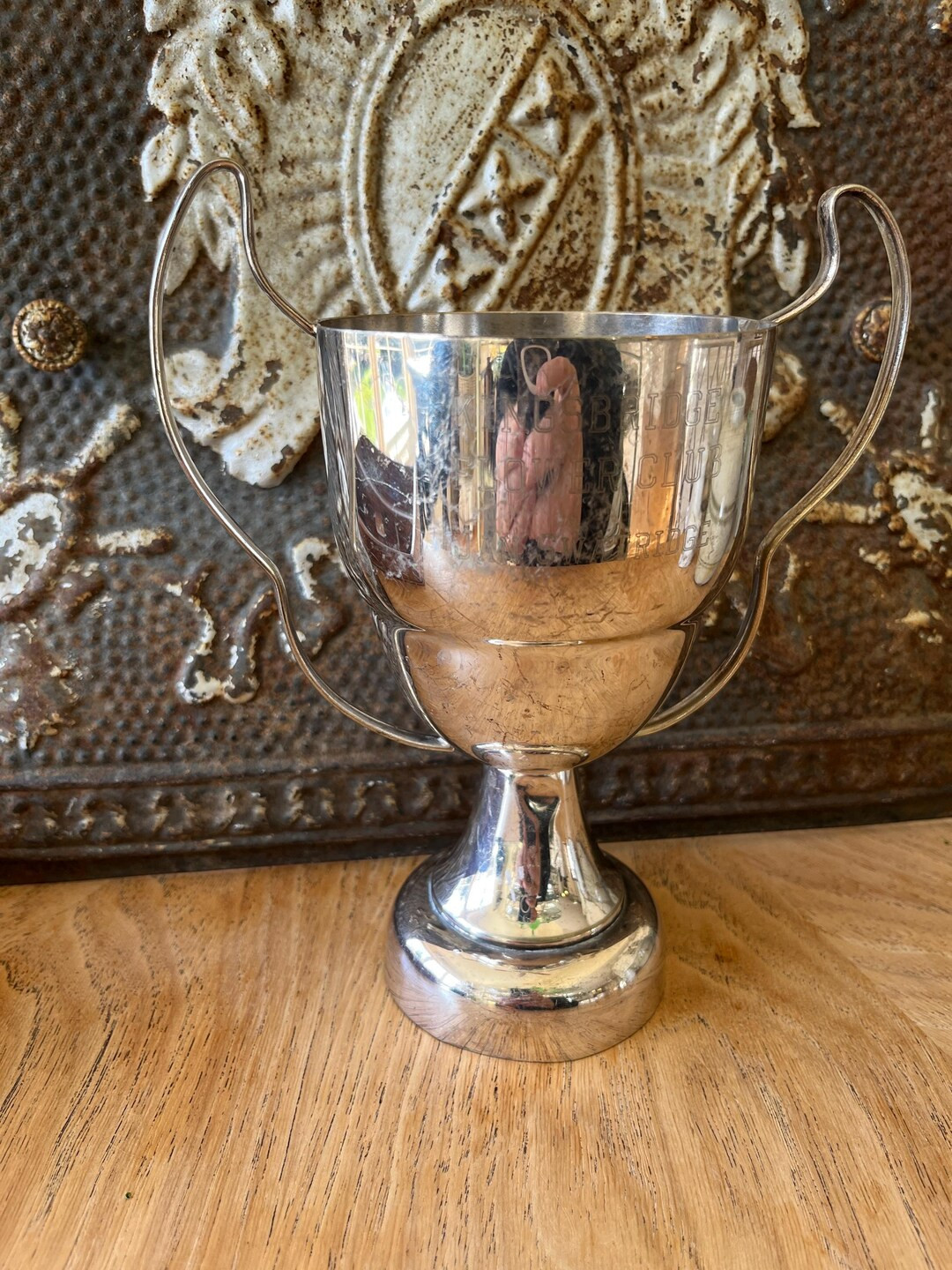 Vintage English Silverplated Loving Cup Trophy - Etsy | Etsy (US)