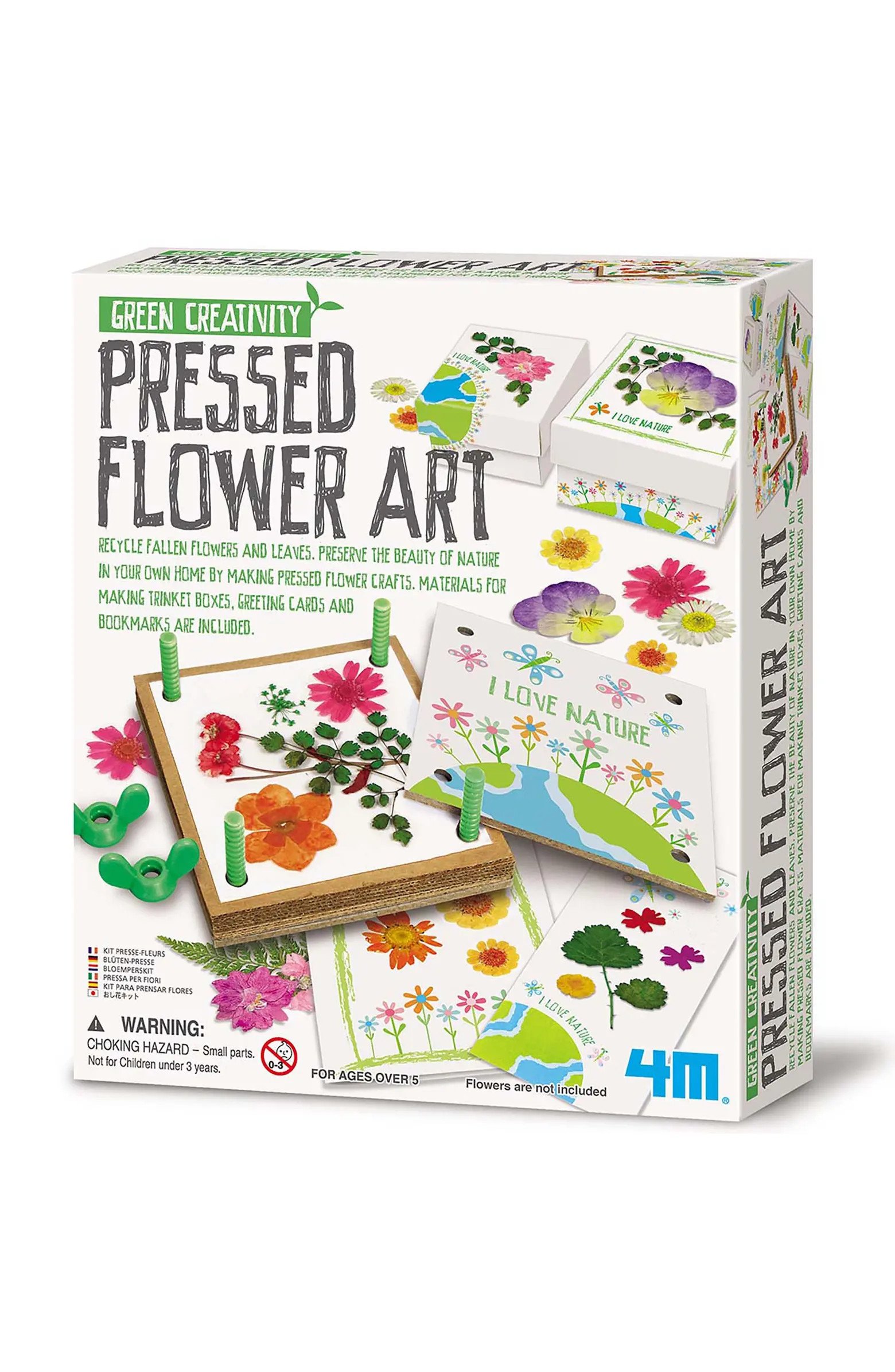 Green Creativity Pressed Flower Art Diy | Nordstrom