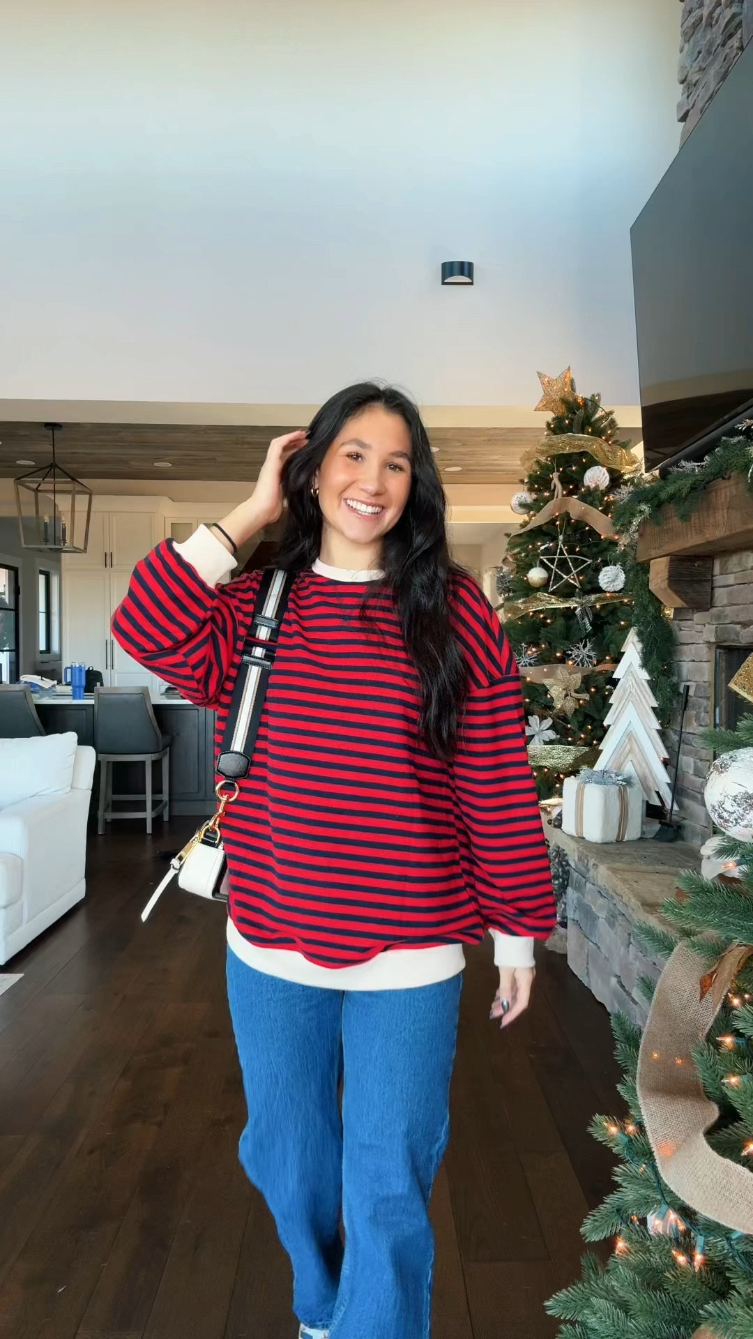 new year eve ootd ❤️
obsessed with this sweater! 

#LTKStyleTip #LTKGiftGuide