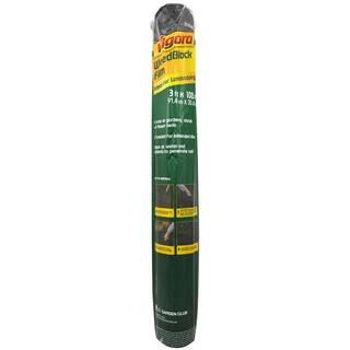 3 ft. x 100 ft. WeedBlock Weed Barrier Landscape Fabric with Microfunnels | The Home Depot