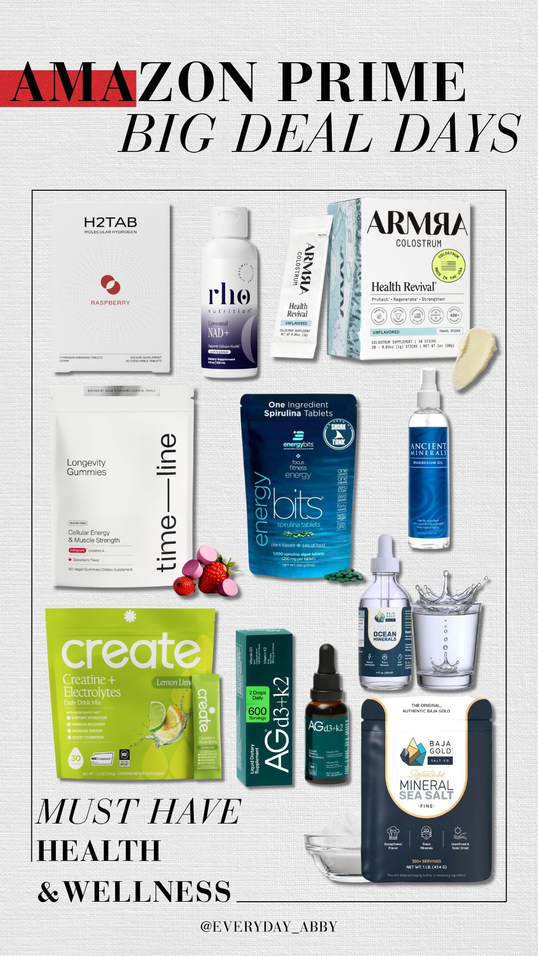 My go-to health and wellness favorites ✨

#LTKSaleAlert #LTKdayinmylife #LTKselfcare