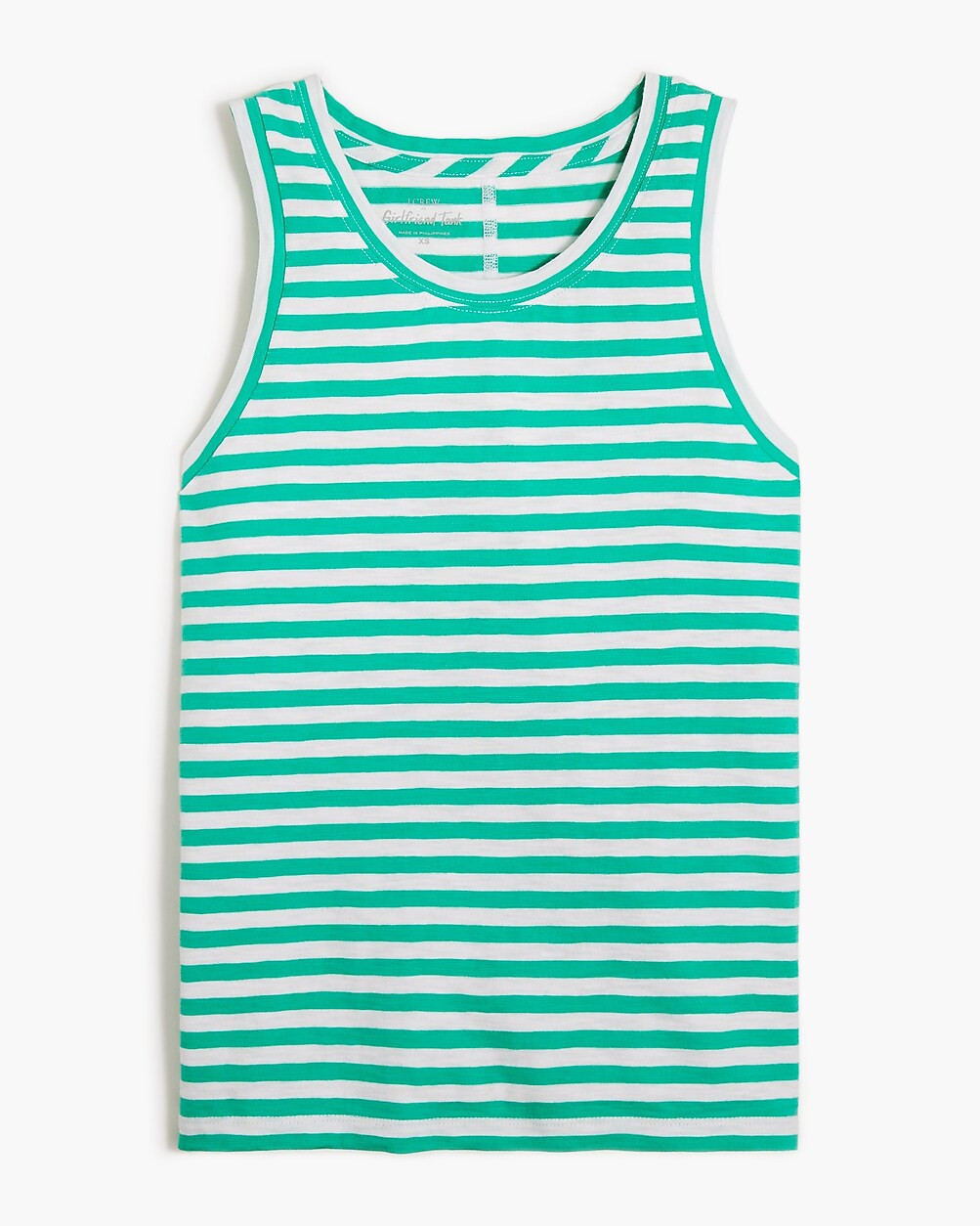 Striped girlfriend tank top | J.Crew Factory