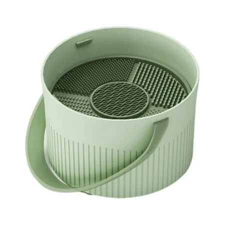 Tkrady Silicone Makeup Brush Cleaner Mat Makeup Brush Cleaner Scrubber Cosmetic Facial Washing Tool | Walmart (US)