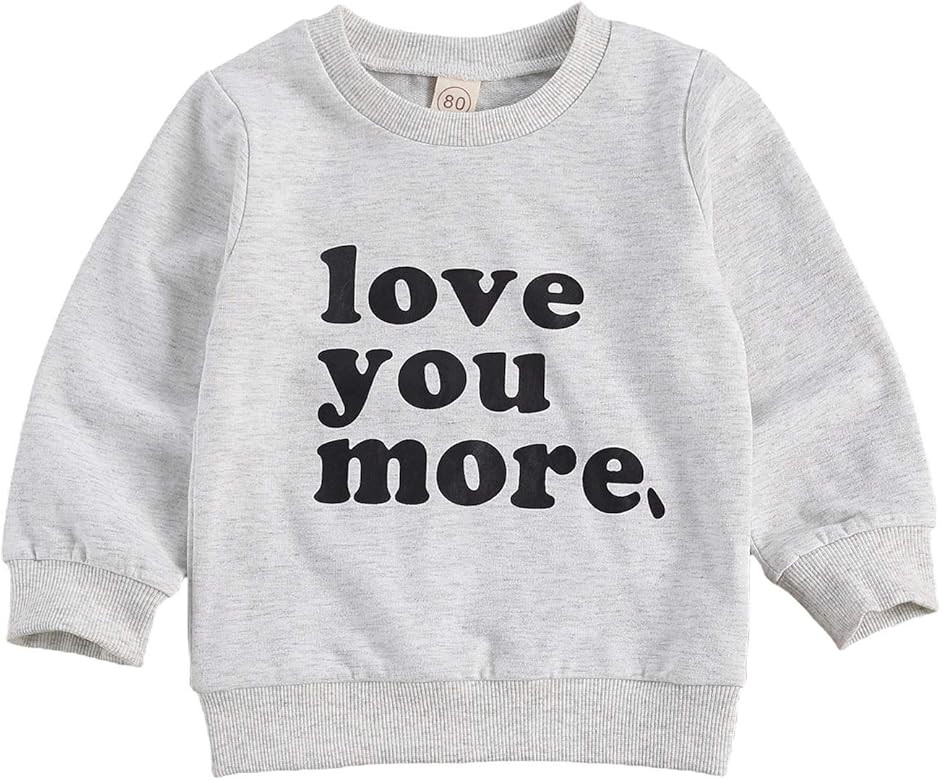Mama's Boy Outfit Mom Print Sweatshirt Long Sleeve T-Shirt Baby Clothes Fall Winter Tops | Amazon (US)