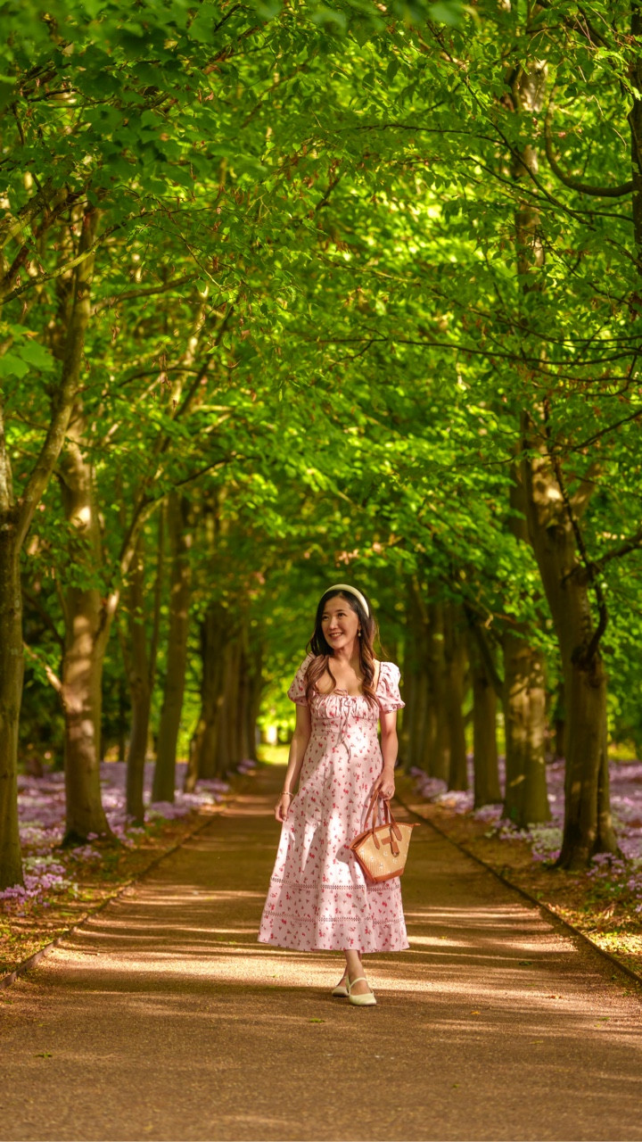 Stepping into a cottagecore dreams!✨ The light filtering through these trees and the carpet of delicate Cyclamen beneath the canopy made for the most magical walk. 💖🧺

Outfit details🎀
Dress, bag & shoes: @newlook 

Outfits are linked on my @shop.ltk @ltk.europe 
(link in bio)

Save this post & follow @petitealpaca for more dreamy travel and feminine fashion content.

#ad #newlook #thatnewlookfeeling 

🎥shot by: @vimage.pro @capturewithvic
PM us if you’d like to hire us for photography in London💕

📍Anglesey Abbey National Trust @angleseyabbeynt 

#dreamcottage  #floralprincessdress #nationaltrust #nationaltrustgardens #softgirlaesthetic #princesscore #princessaesthetic #fairycore #cottagecore #dreamyphotography #modernprincess #femininefashion #londonfashionblogger  #femininestyle #girlyaesthetic 

🗝️ Feminine elegant classy style, modern princess, New Look, softgirl, coquette, dollette, fairy, fairycore, cottagecore

#LTKdresses #LTKpetite #LTKmodest