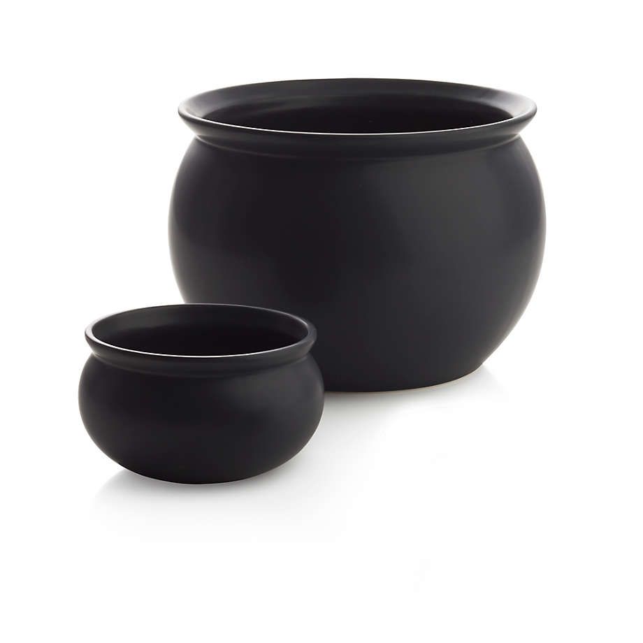 Halloween Cauldron Bowls | Crate & Barrel | Crate & Barrel