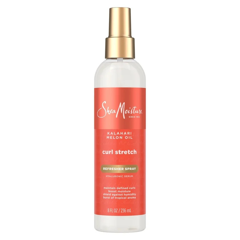 SheaMoisture Curl Stretch Refresher Spray Between Wash Style Stretcher Boosts Hydration, Kalahari... | Walmart (US)