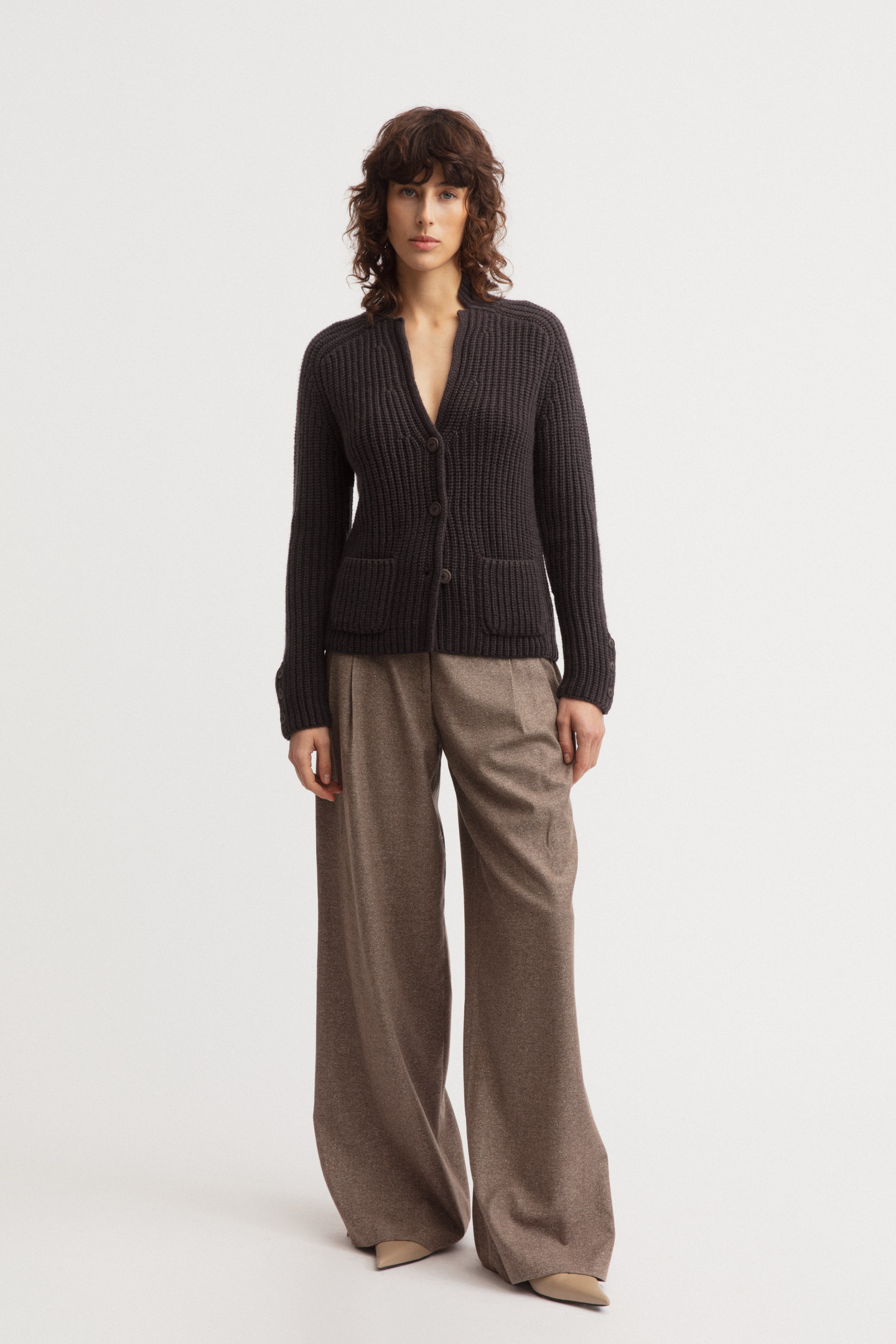 HELIANTHA | Stonewashed Cashmere Cardigan | Iris von Arnim