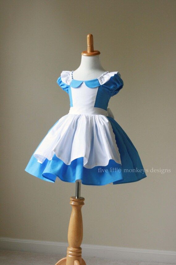 Alice in Wonderland Dress - Alice Dress - Alice in Wonderland - Queen of Hearts - White Rabbit - ... | Etsy (US)