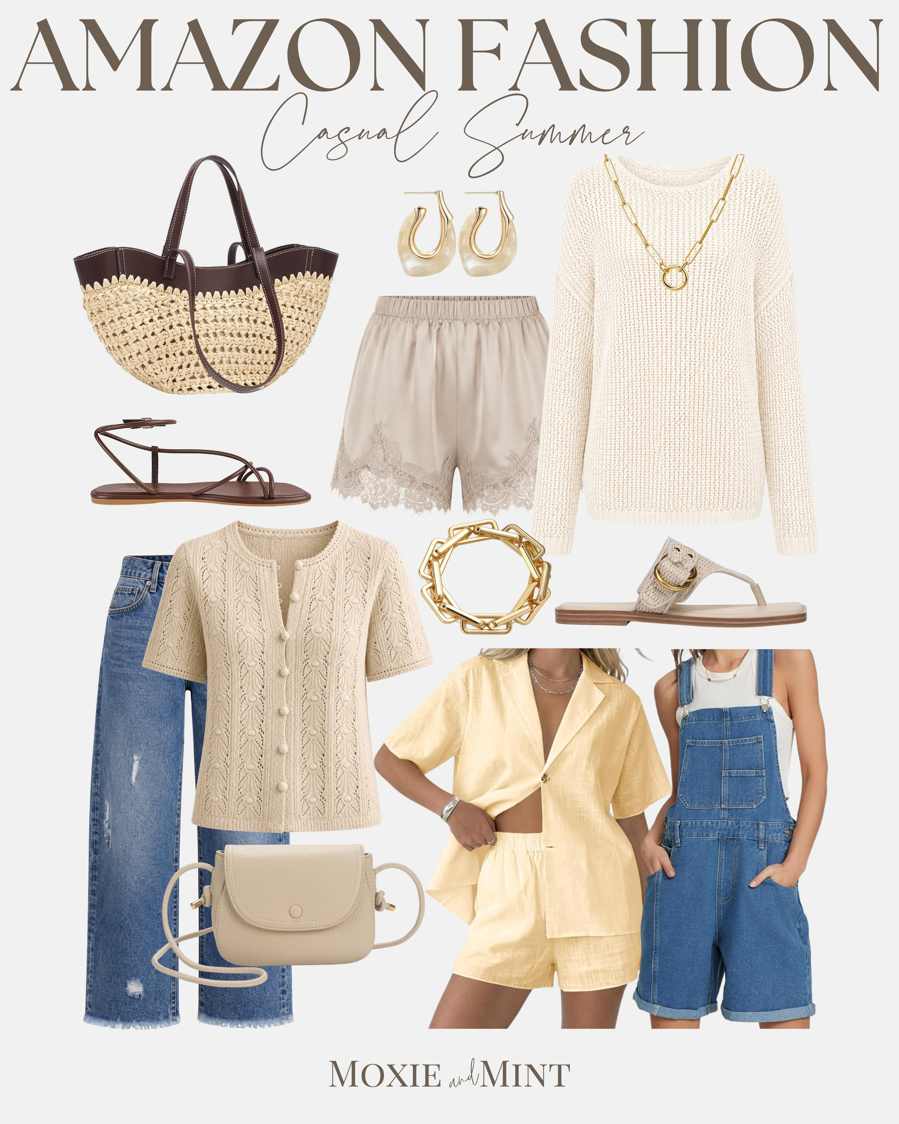 Summer Outfits and Accessories from Amazon!
Amazon Summer / Amazon Fashion / Lightweight Knit Sweaters / Flowy Midi Dresses / Linen Button-Up Shirts / Neutral Blazers / Wide-Leg Pants / Cropped Cardigans / Floral Dresses / Ribbed Tank Tops / Denim Jackets / Soft Pastel Tops / White Jeans / Relaxed Jumpsuits / Ballet Flats / Loafers & Mules / Neutral Sneakers / Strappy Sandals / Woven Handbags / Straw Totes / Crossbody Bags / Layered Gold Jewelry / Delicate Necklaces / Statement Earrings / Silk Hair Scarves / Oversized Sunglasses / Lightweight Summer Jackets / Summer Swimwear / Raffia Flats / Slim Boat Shoes / Coastal Outfits 

 #LTKootd #LTKSeasonal