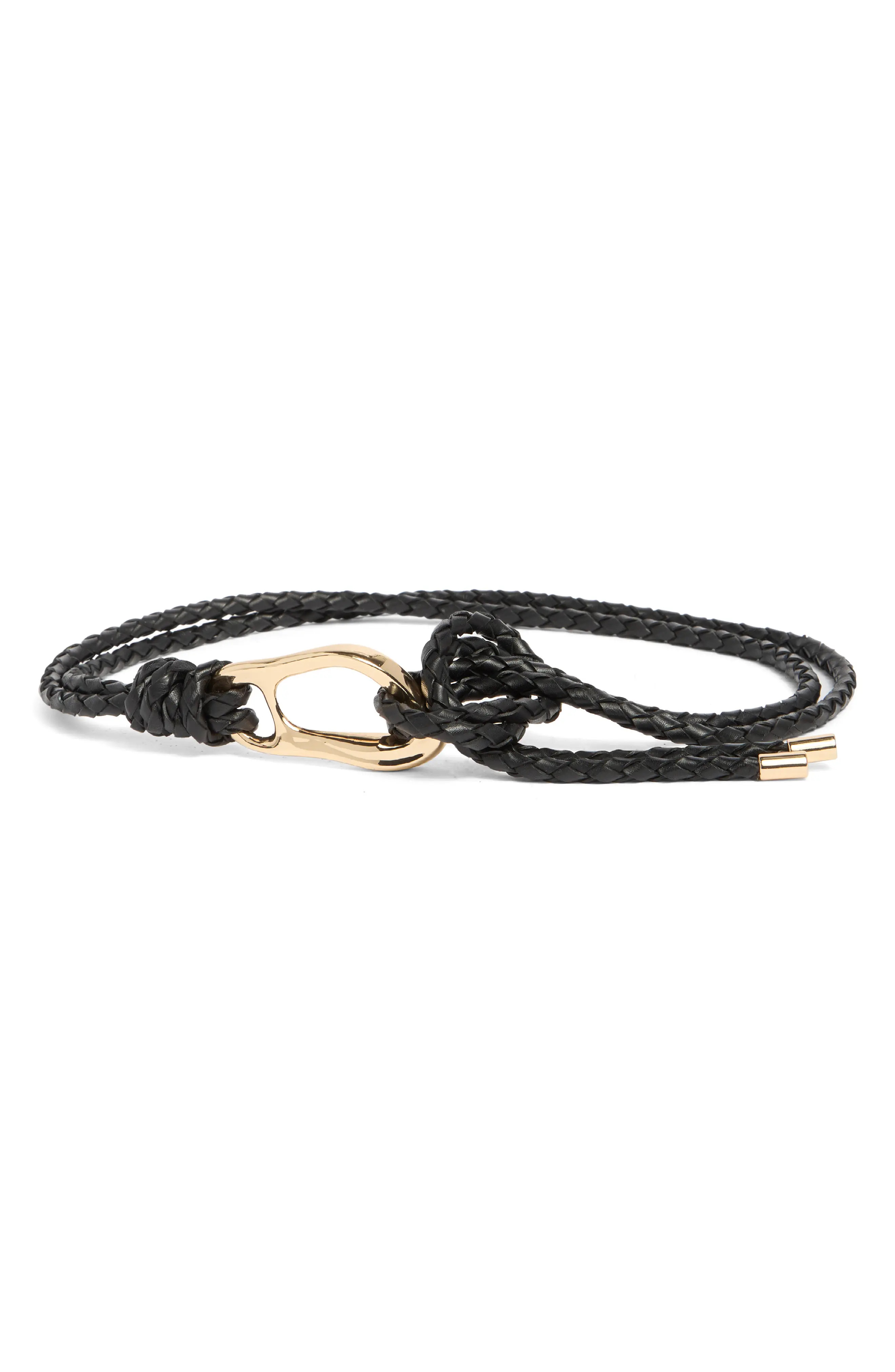 Syd Woven Leather Tie Belt (Women) | Nordstrom | Nordstrom