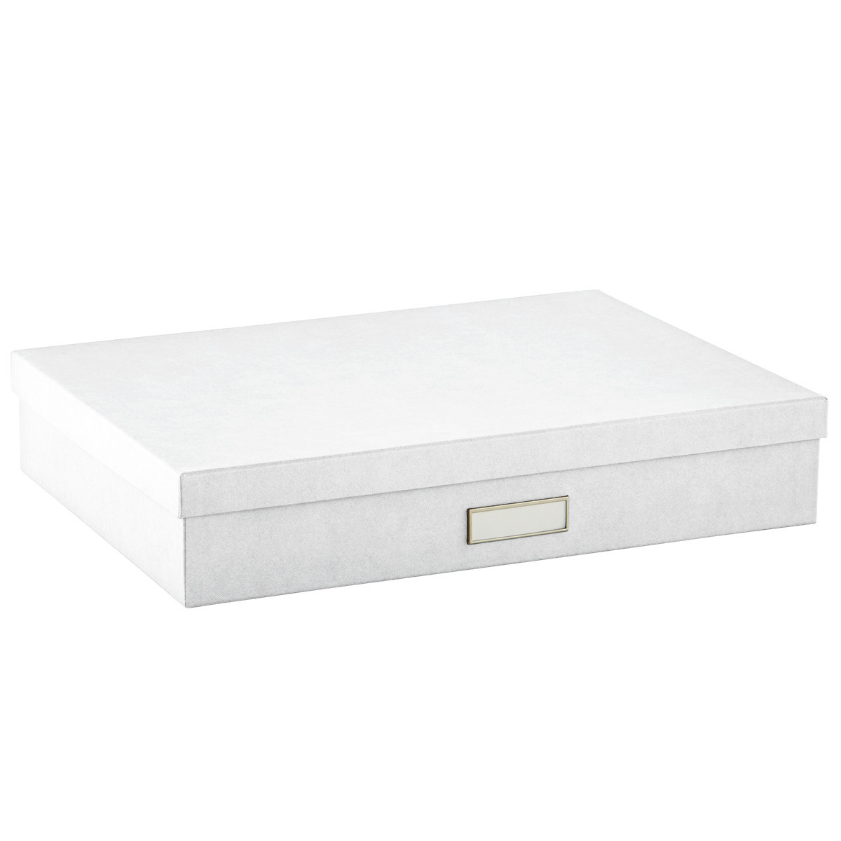 Bigso Stockholm Document Box White | The Container Store