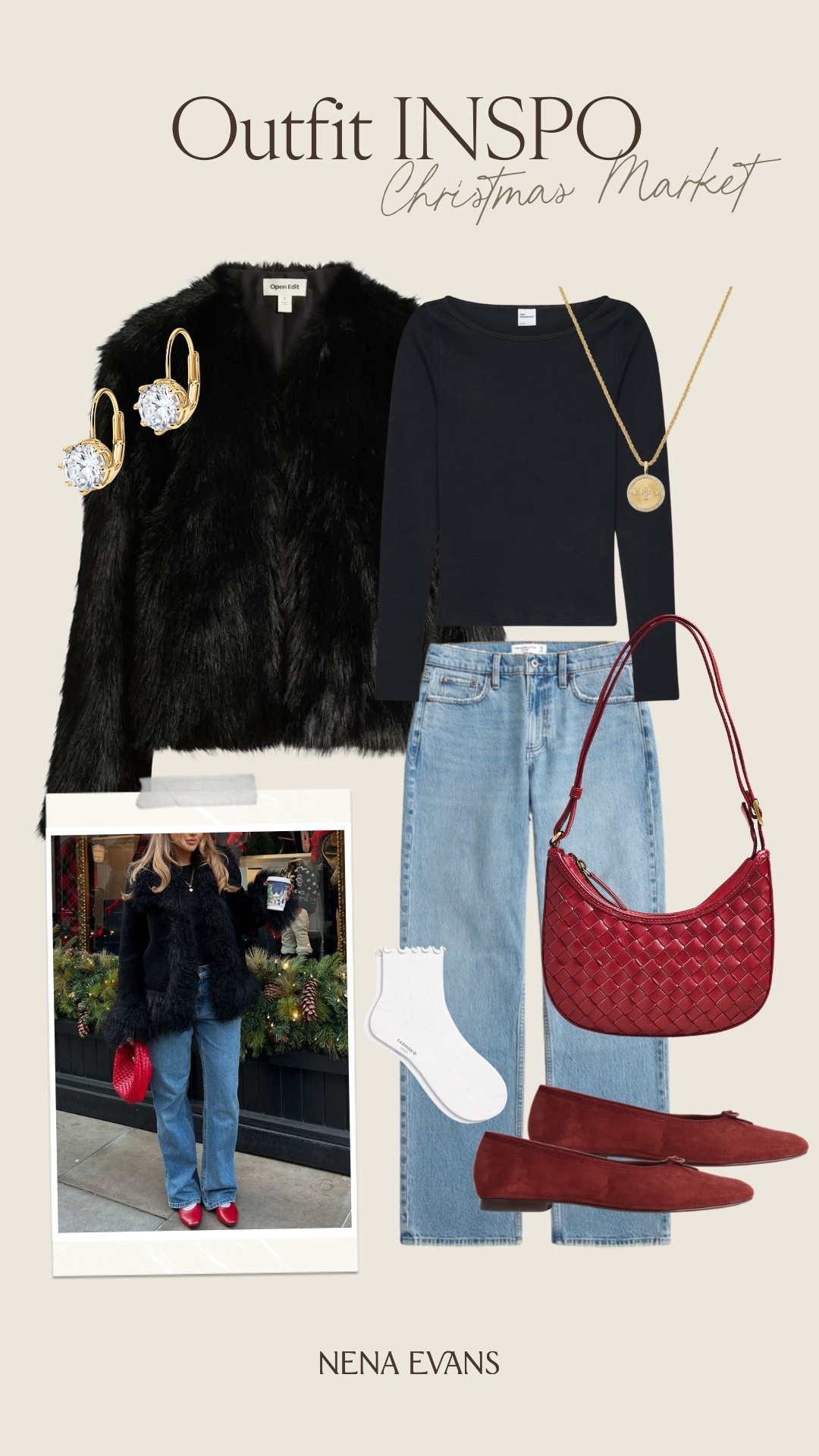 Holiday Outfit Inspo: Christmas Market ✨ Holiday outfit Winter outfit Winter fashion Faux fur coat Jeans Denim


#LTKFindsUnder100 #LTKSeasonal #LTKHoliday