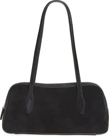 Madewell The Top Zip Suede Shoulder Bag | Nordstrom | Nordstrom