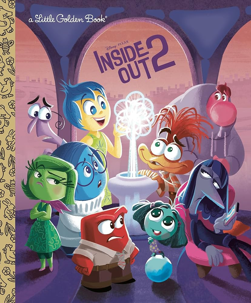 Disney/Pixar Inside Out 2 Little Golden Book | Amazon (US)