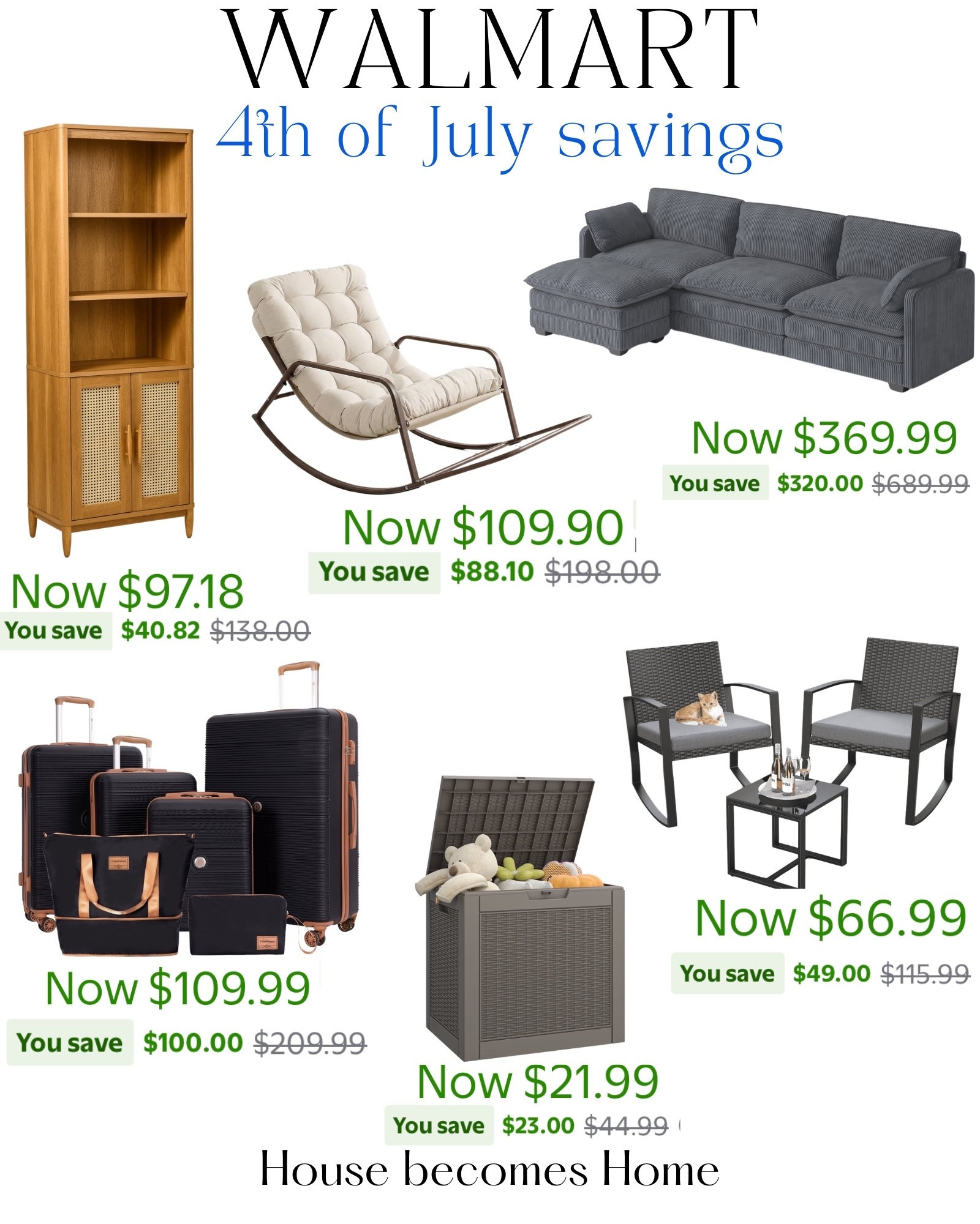 Walmart 4th of July deals!

#LTKSaleAlert #LTKHome #LTKSeasonal